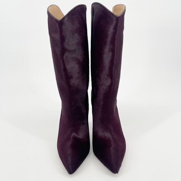 Lucchese Deep Purple Heeled Boots - Picture 6 of 12